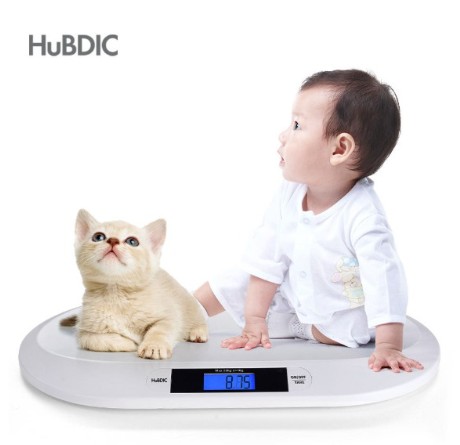 휴비딕 정확한 아시체중계 반려동물 체중측정 육아용품 HUS-318B